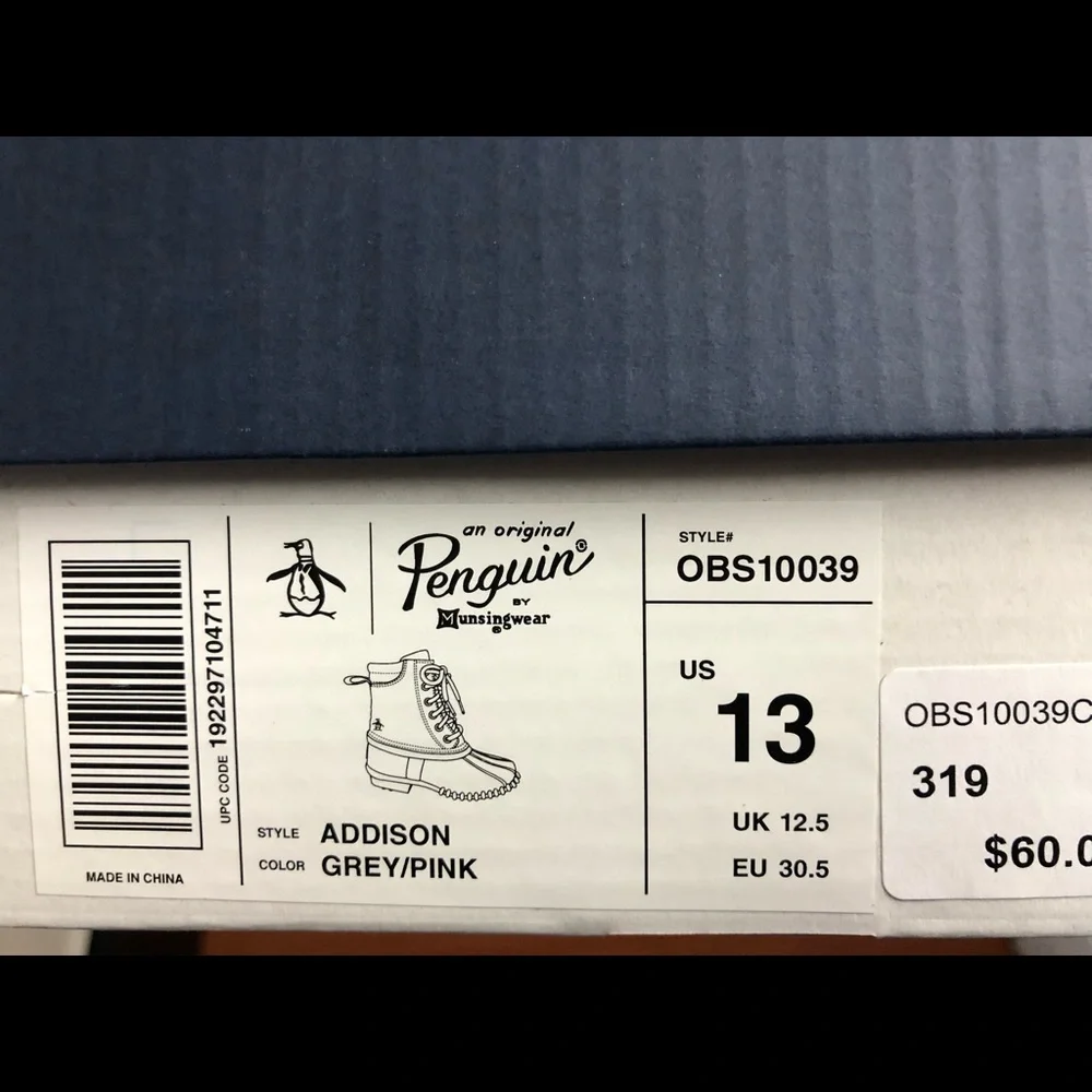 NEW Original Penguin Little Boys Addison Duck Boot - Picture 13 of 16